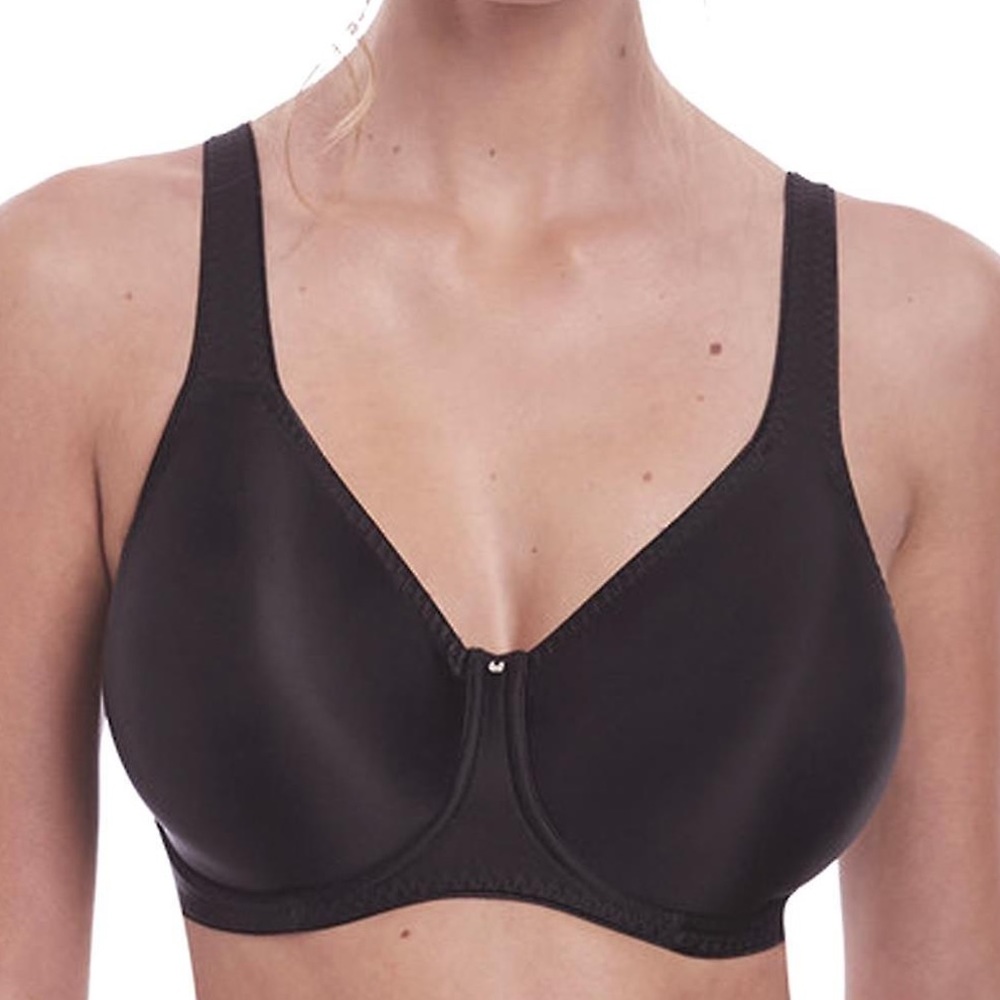 FANTASIE Aura size 30 G black Underwire Moulded Full Cup Bra NWT